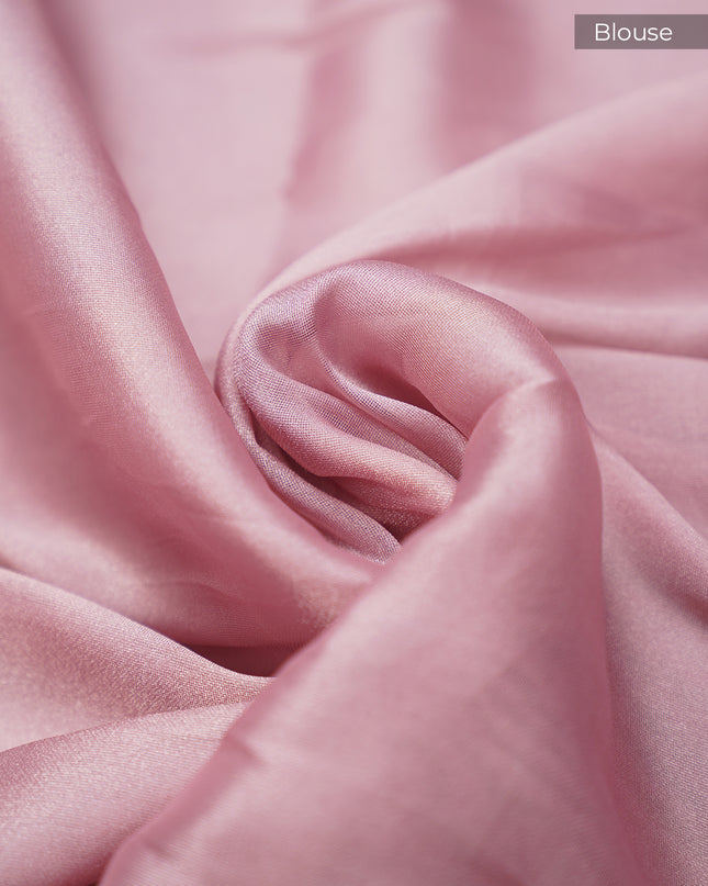 Tissue Soft Organza Silk with Zari & Thread Embroidery, Pichwai design