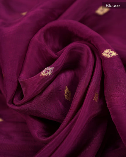 Soft Banaras Silk Saree Embroidery  Border Zardosi Kadhana & Sequence Work