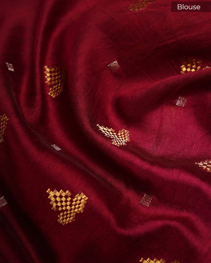 Binny Crepe Saree Floral Print With Rancut Border -  Multicolor