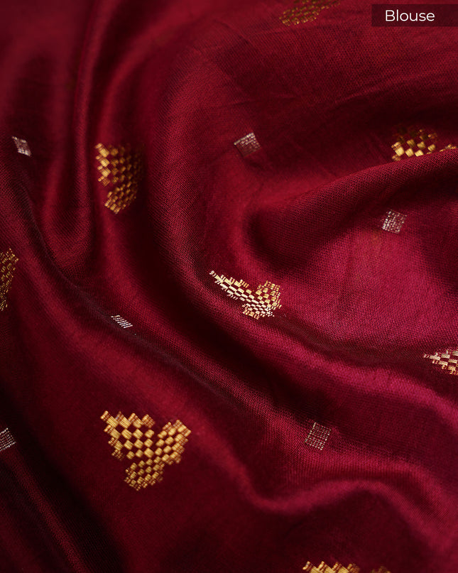 Binny Crepe Saree Floral Print With Rancut Border -  Multicolor