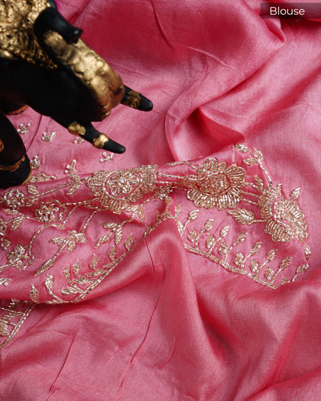 Italian Crepe with Kardana Seqence and Butties, Scallop Border and Kardana Pull Work - Wine