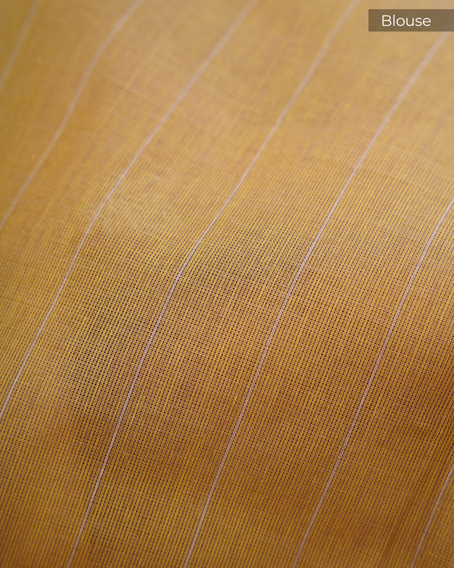 Handloom Cotton thread Embroidery Buttis Border - Onion Pink