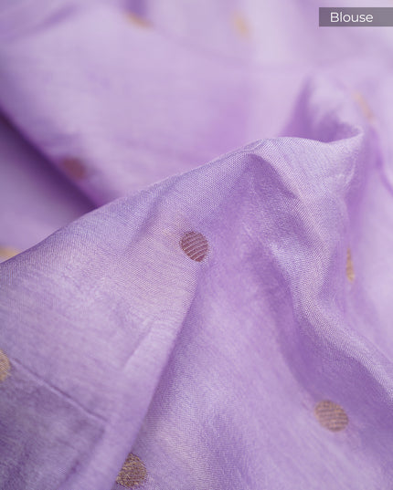 Russian Crepe with Embroidery Butties and Banaras Border