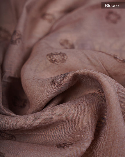 Lenin Jute Digital Print With Border - Creme