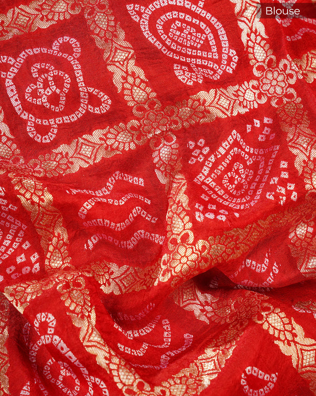 Korean Crepe Saree with Golden Zari Border - Black