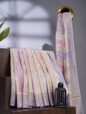 Banaras Silk with Rankat Design