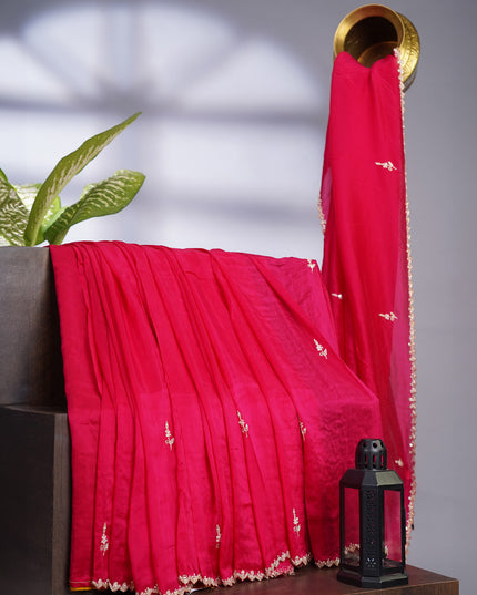 Italian Crepe with Kardana Seqence and Butties, Scallop Border and Kardana Pull Work