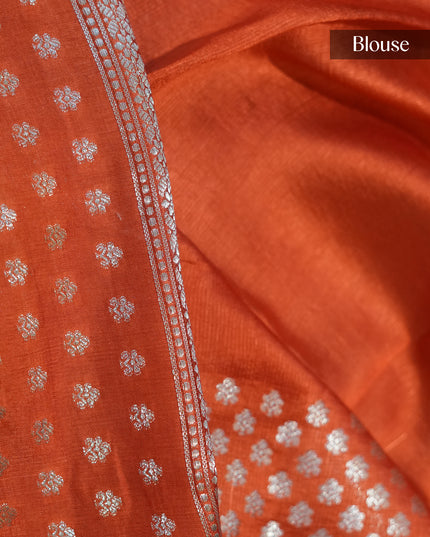 Chiniya Silk Saree With Golden Butties Contrast Border - Light yellow