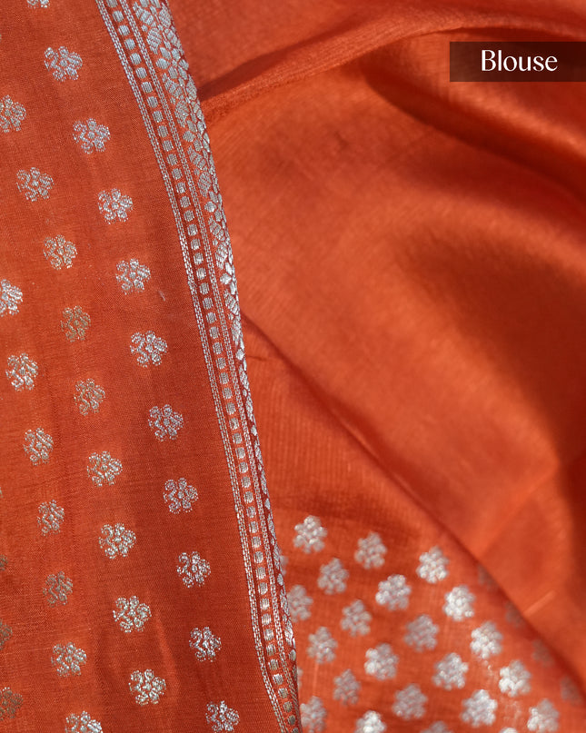 Chiniya Silk Saree With Golden Butties Contrast Border - Light yellow