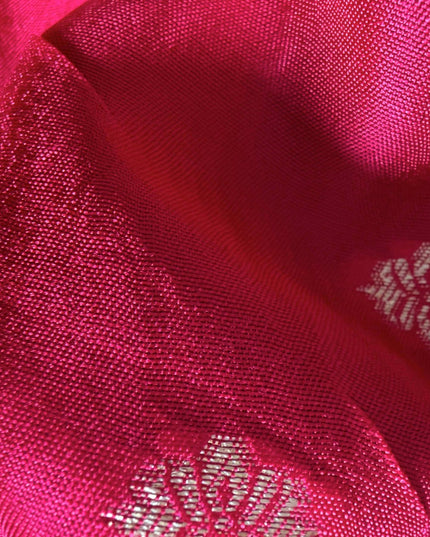 Kanchi Kota saree with Golden Zari Butties and Kanchi Border - Violet